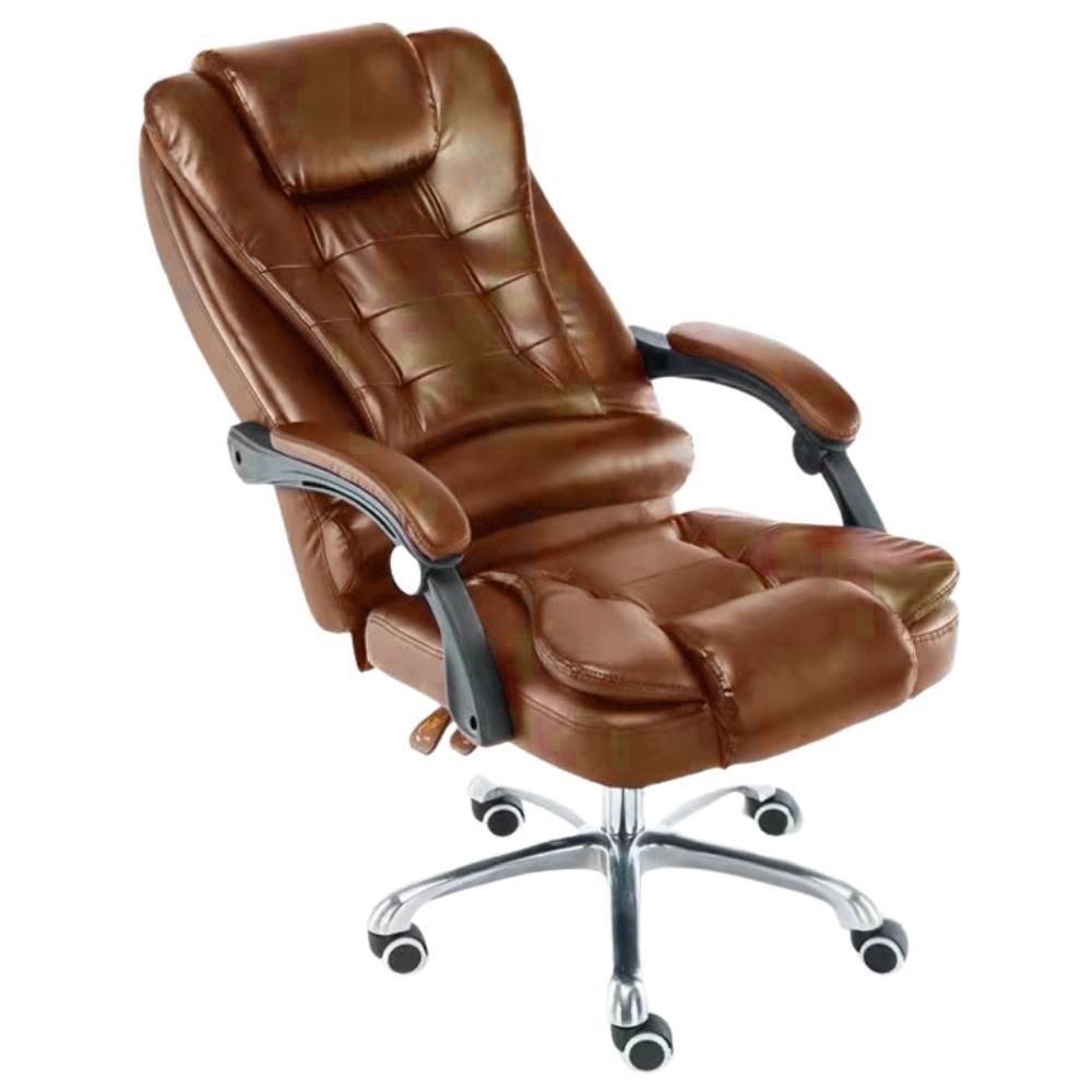 Cadeira de escritório Prizi Fresh Ergonômica Marrom