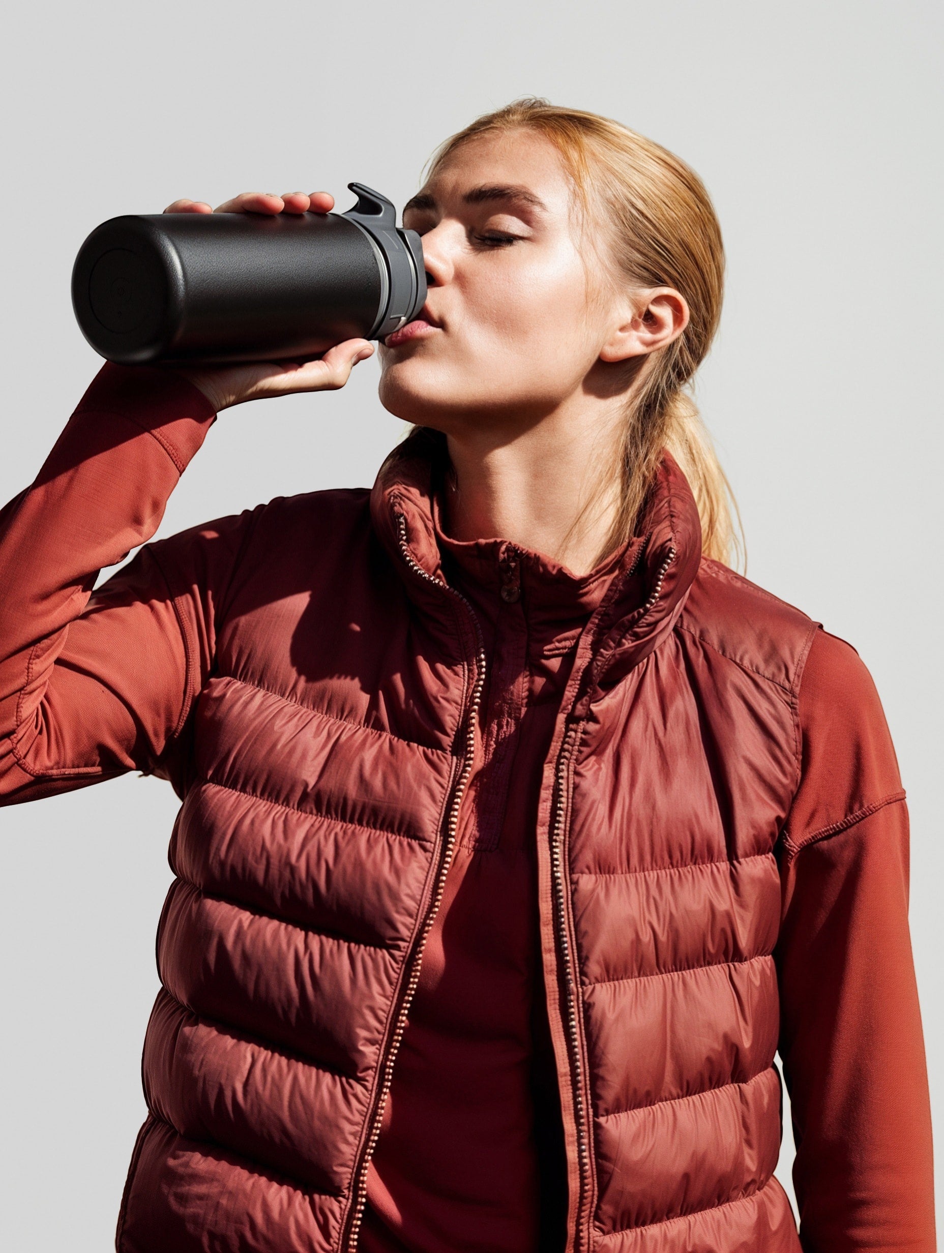 Black Sports Bottle-3