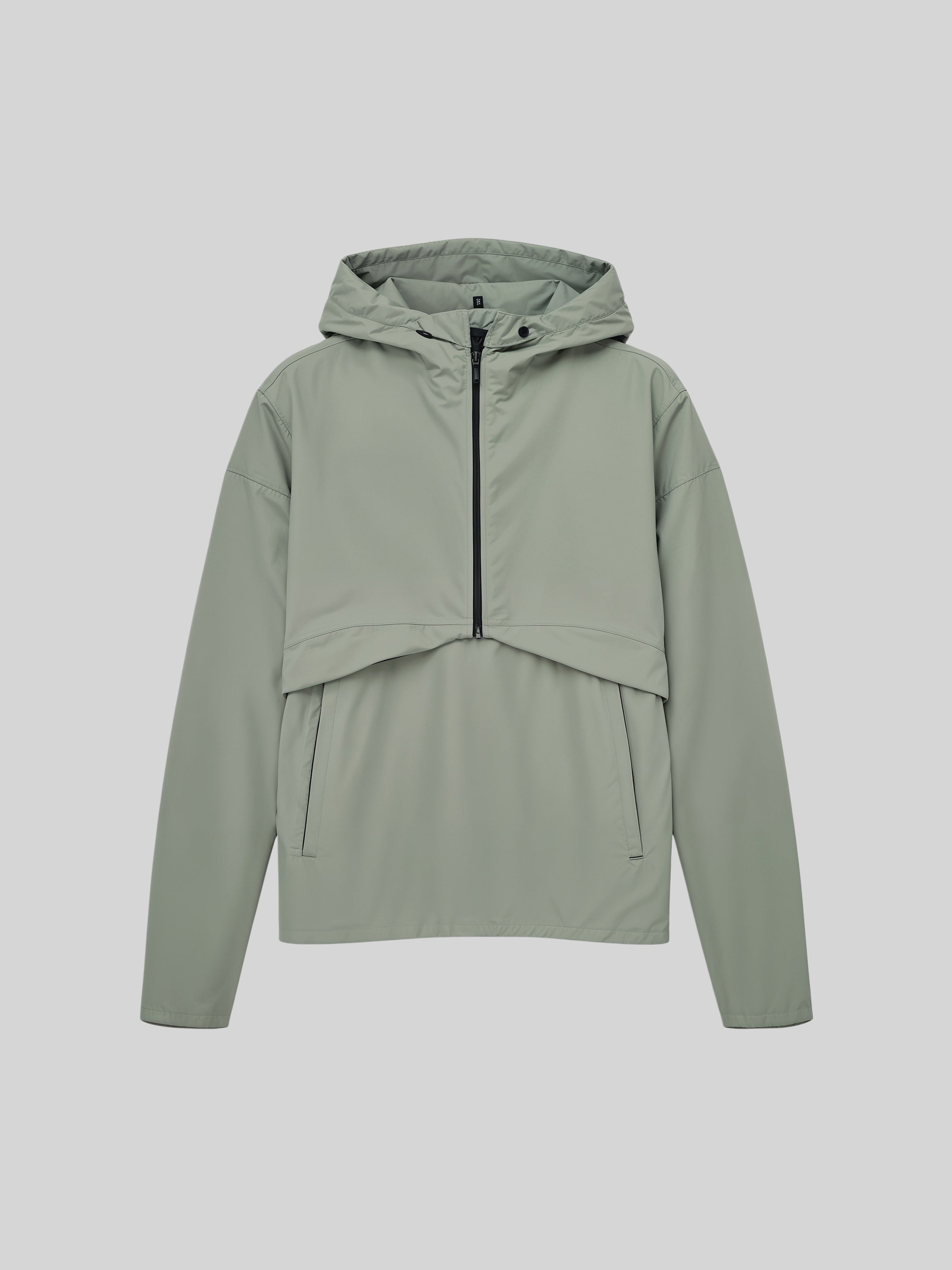 Hooded Half-Zip Jacket-5