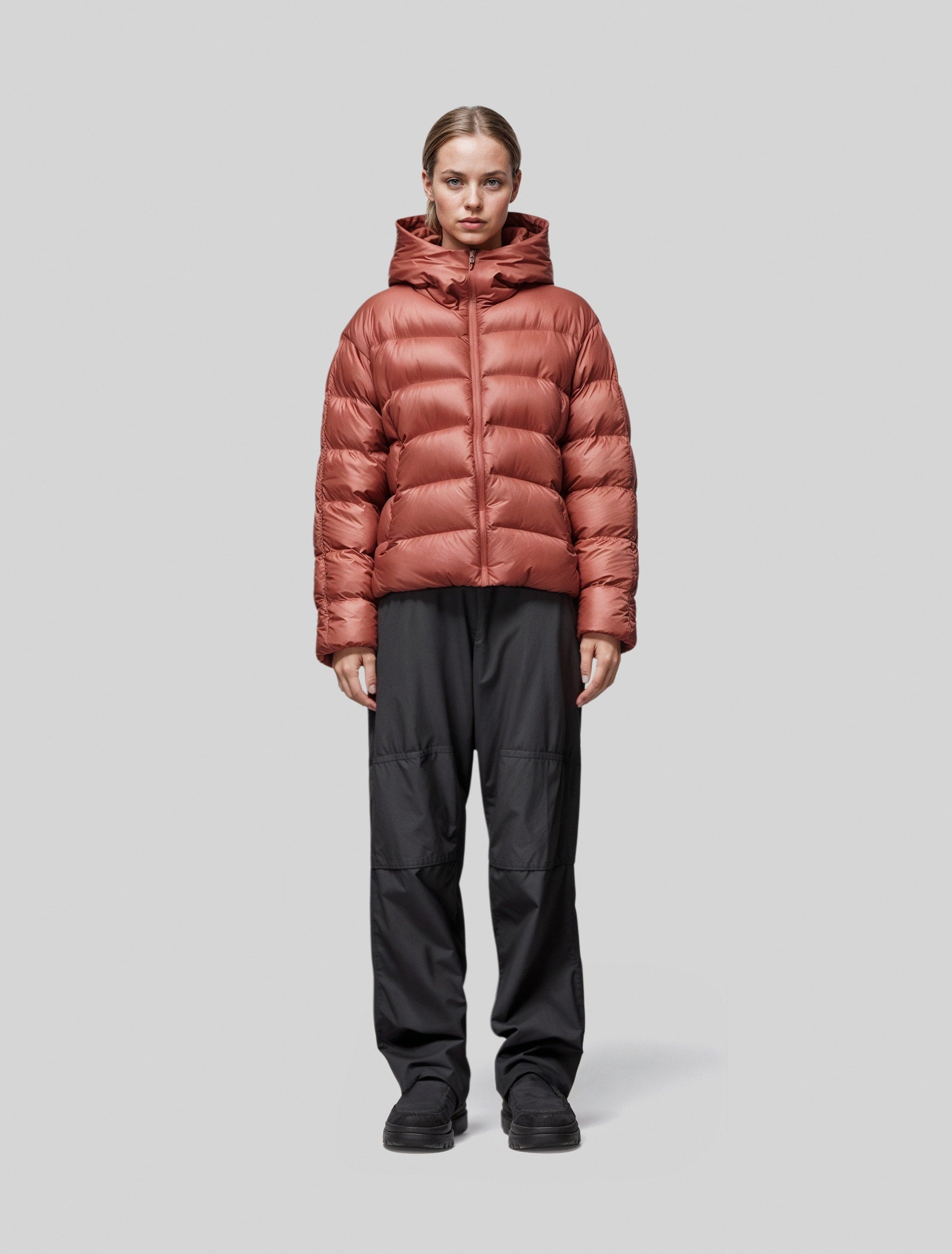 Short Hooded Puffer Parka