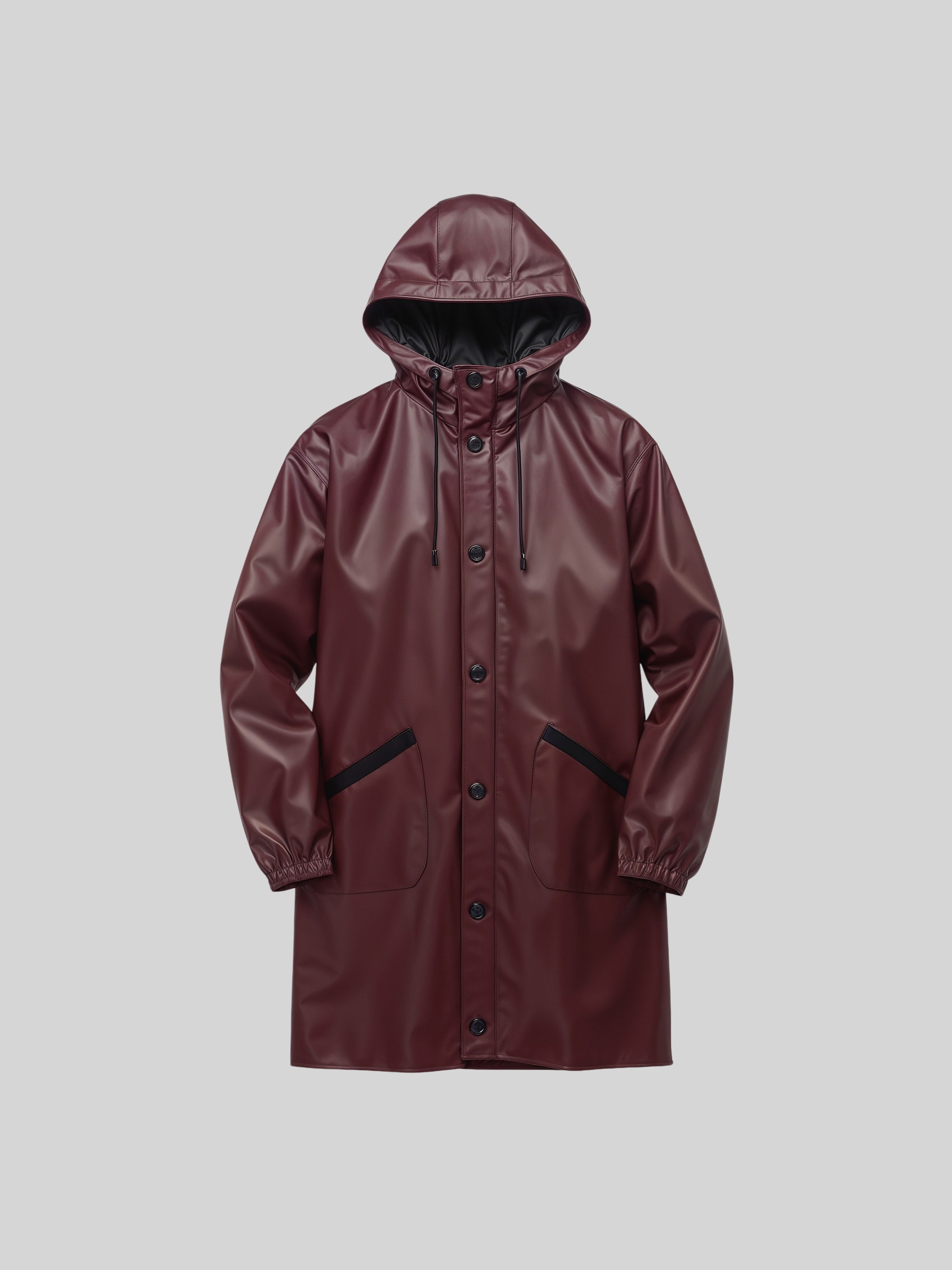 Button-Up Rain Coat-5