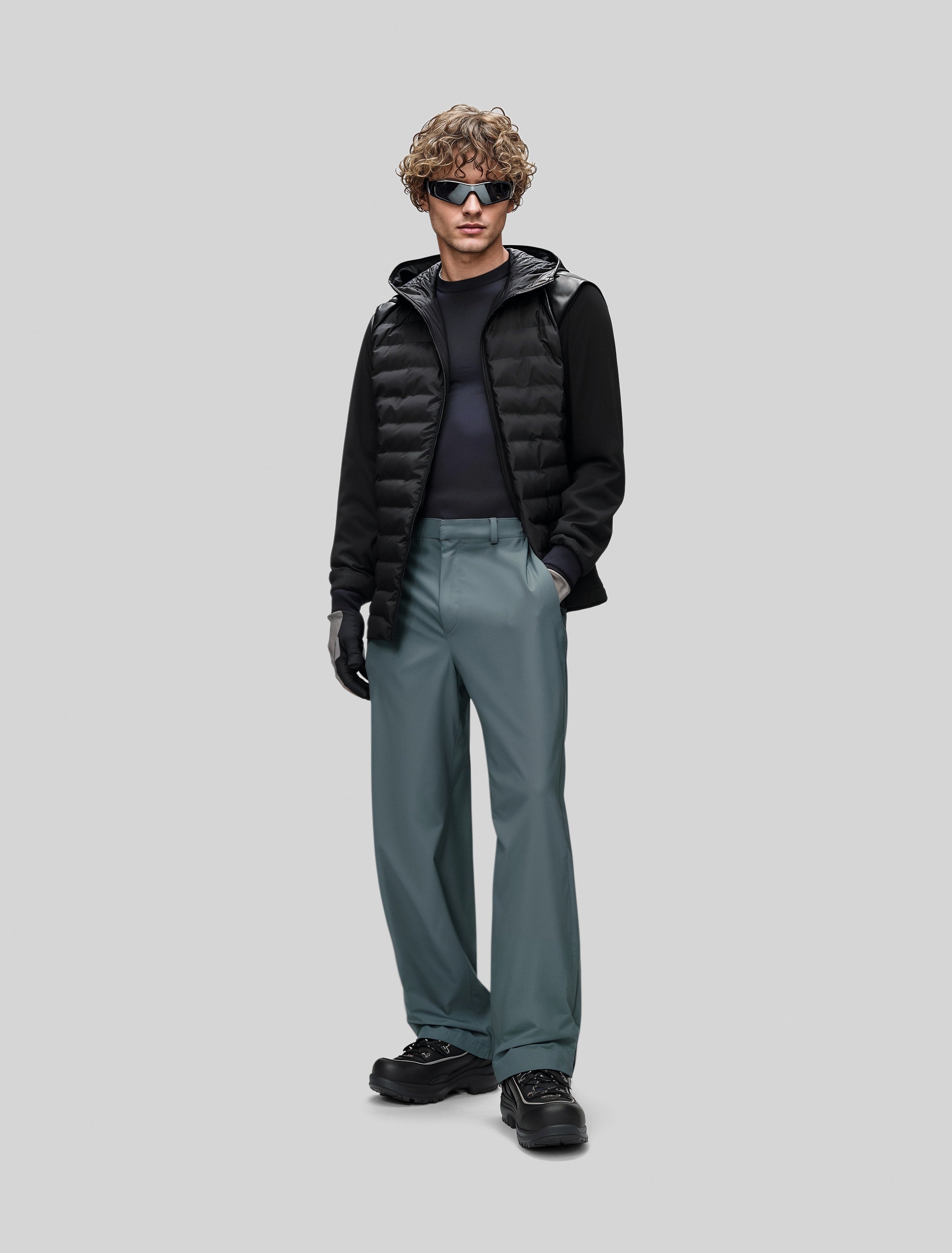 Quilted Vest Jacket-2