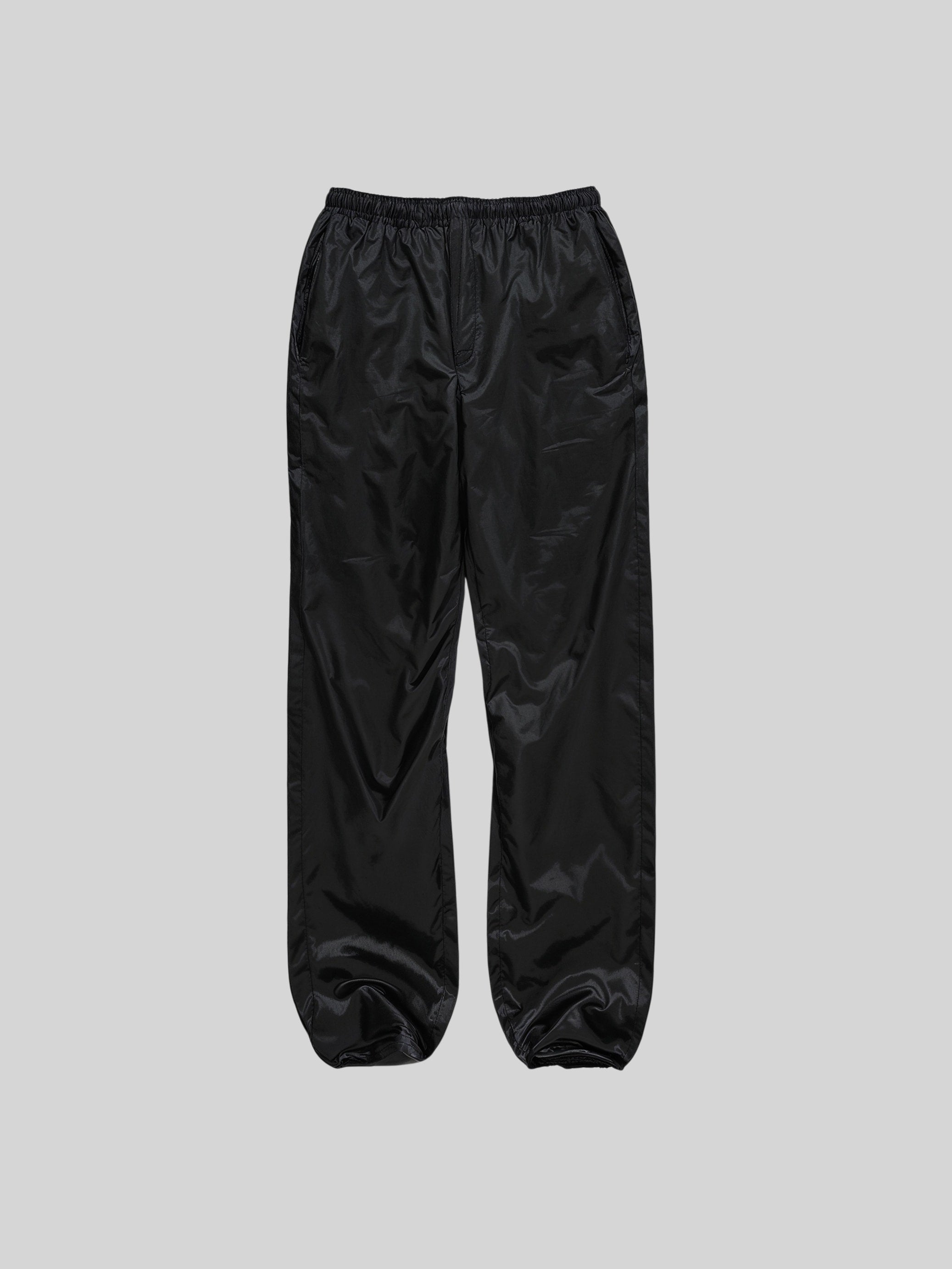 Relaxed Fit Nylon Pants-3