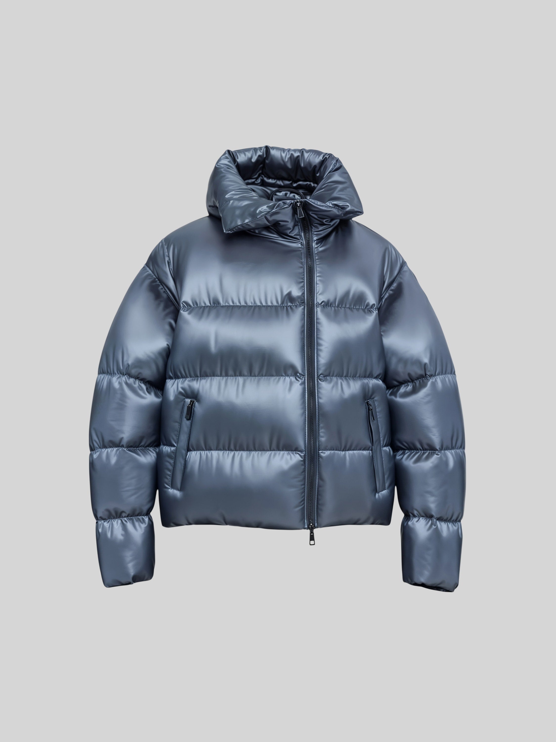 High-Neck Puffer Parka-5