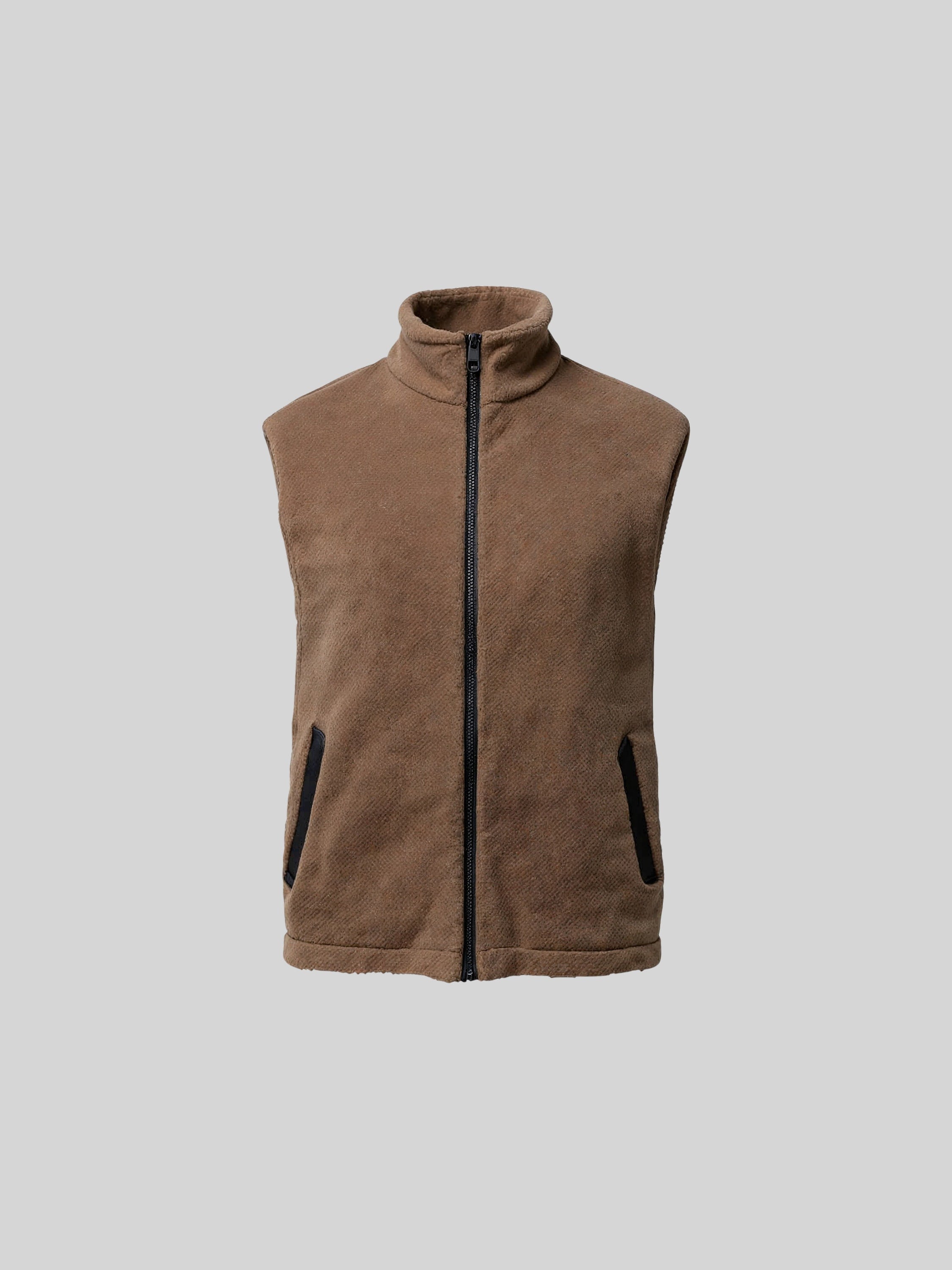 Sleeveless Fleece Vest-4