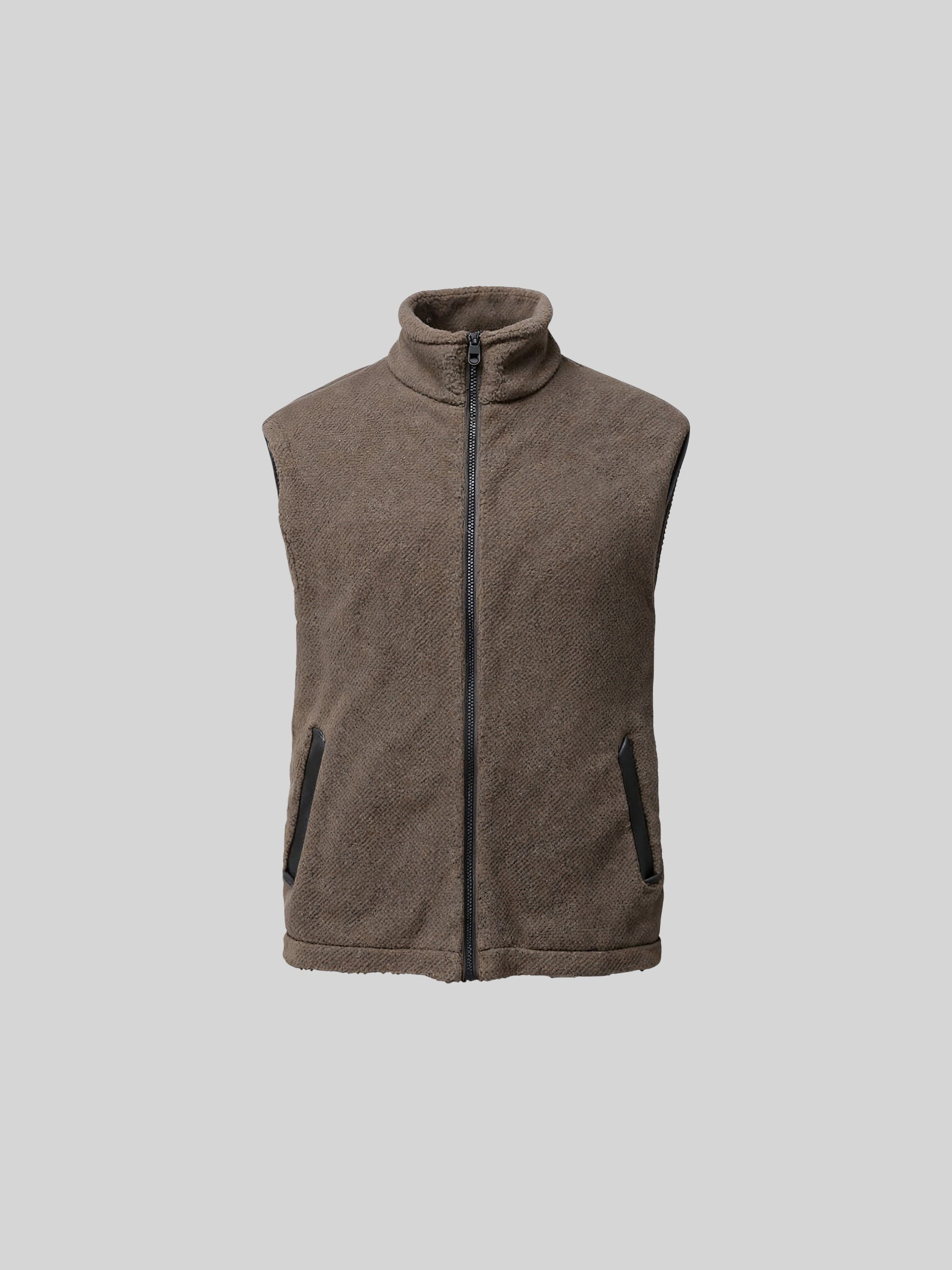 Sleeveless Fleece Vest-5