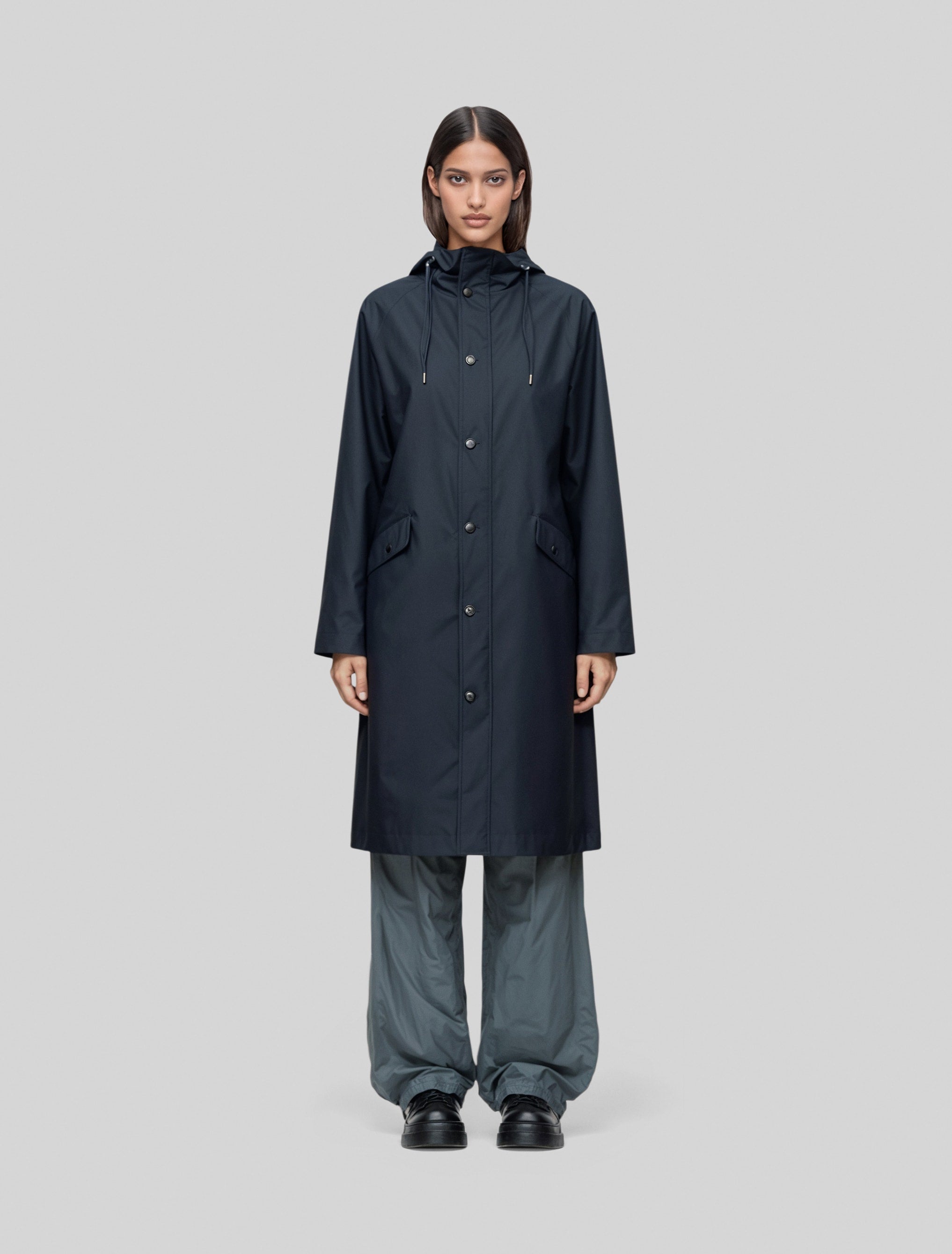 Long Rain Coat