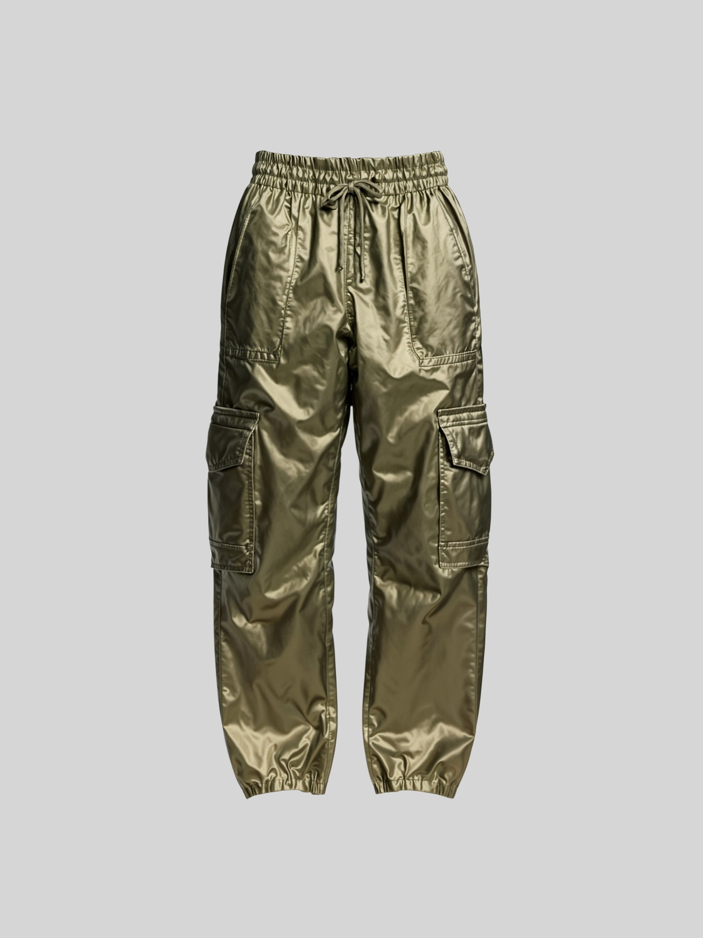 Shiny Cargo Pants