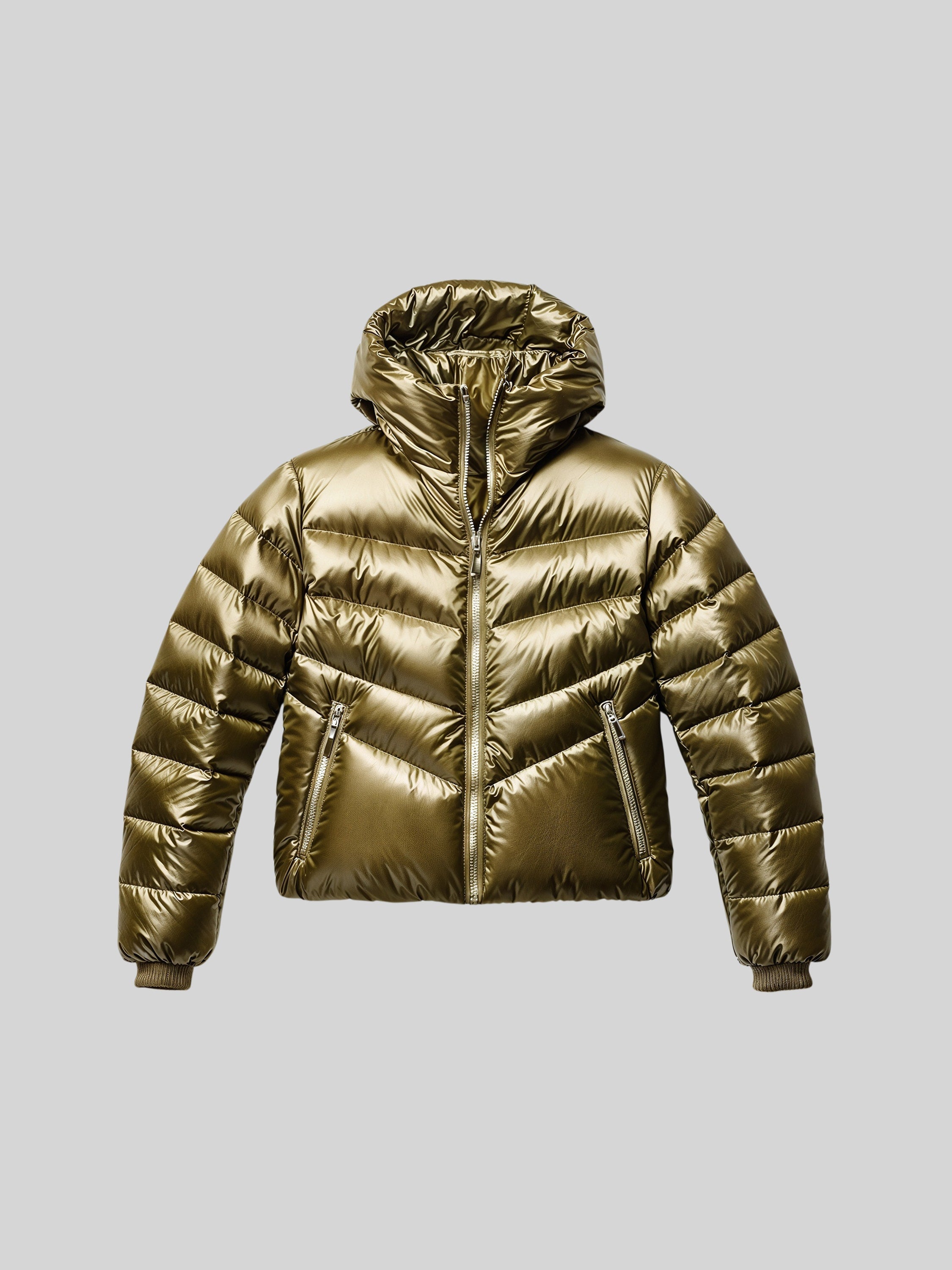 Cropped Puffer Jacket-4