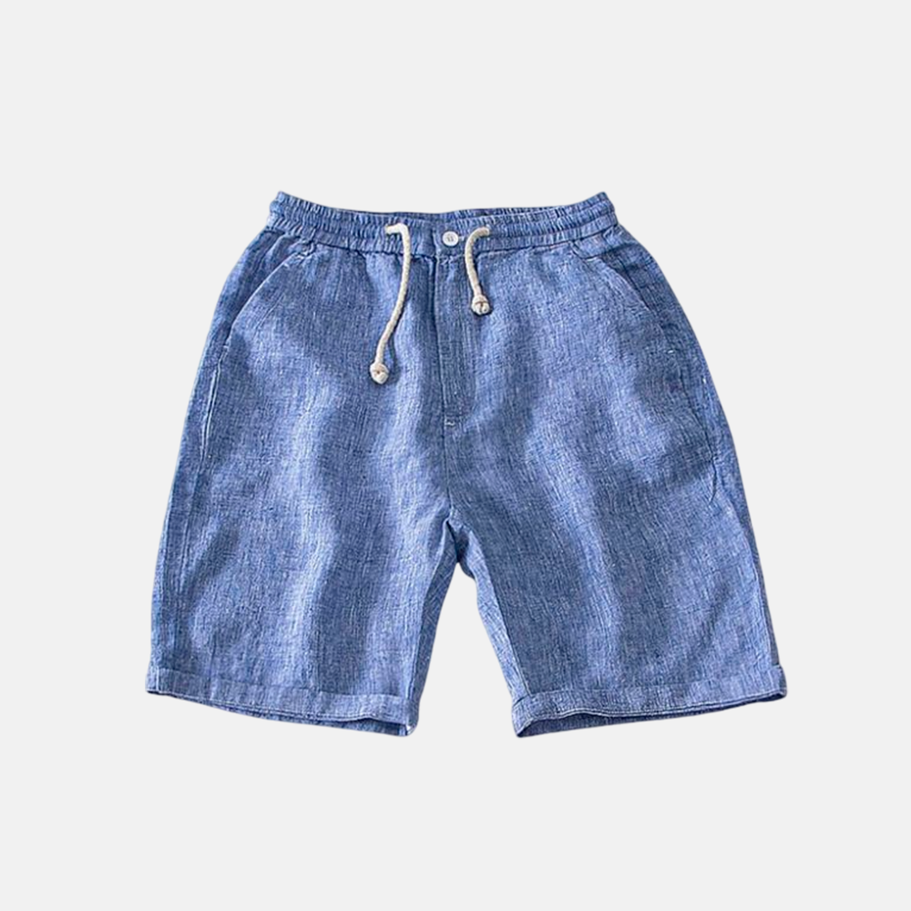 Phuket Men's Linen Shorts-8