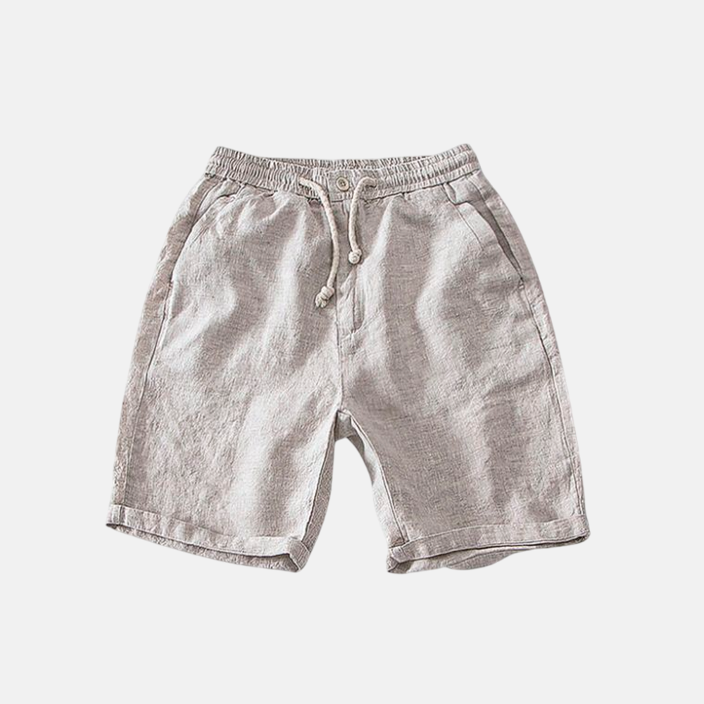 Phuket Men's Linen Shorts-7