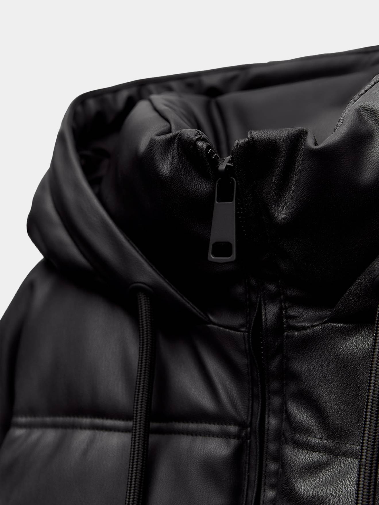 Women’s Black Puffer Jacket-2