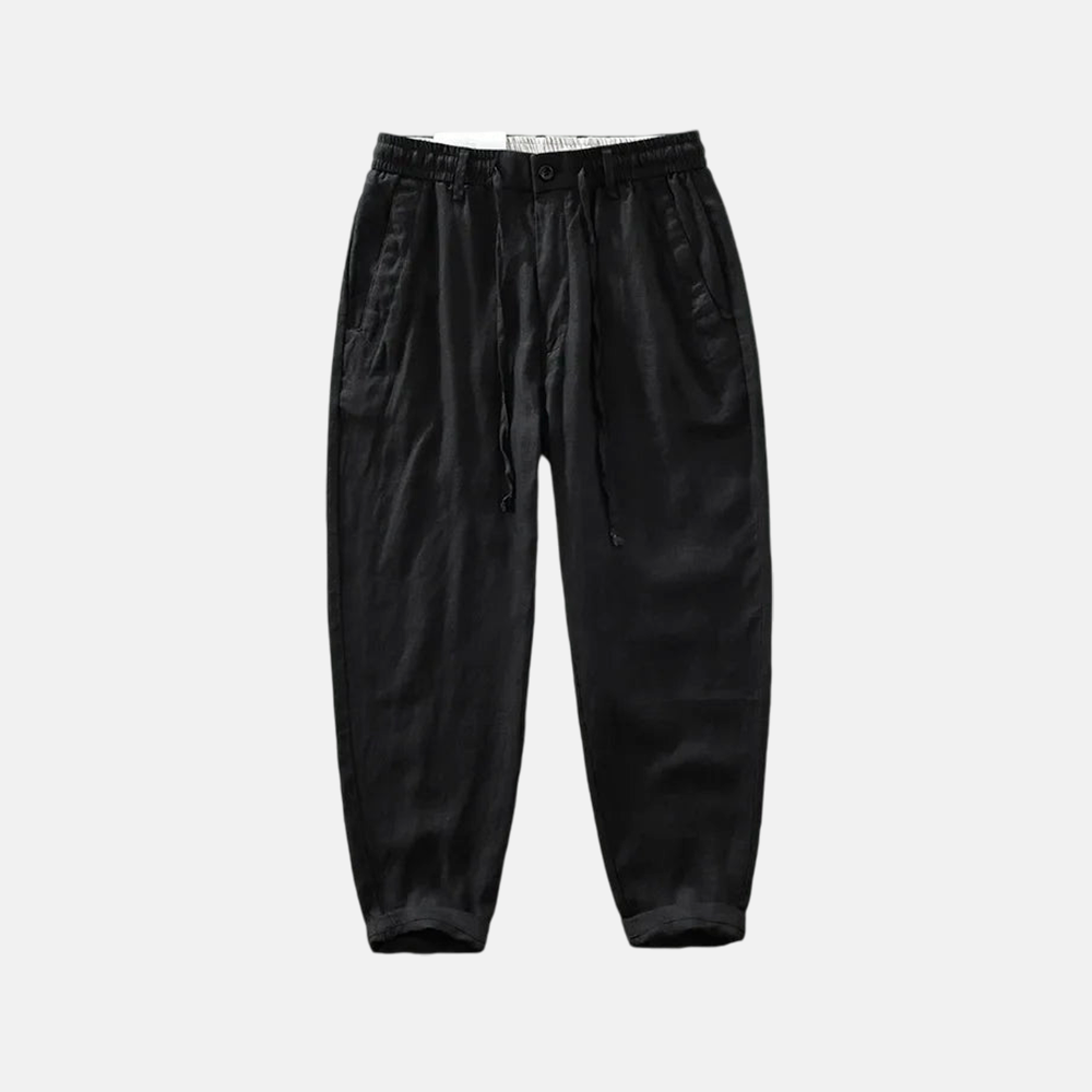 San Marin Men's Linen Trousers-2