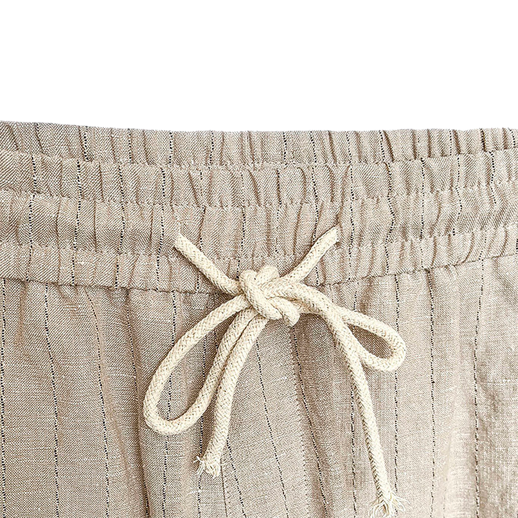 Men's Linen Trousers Cassis-7