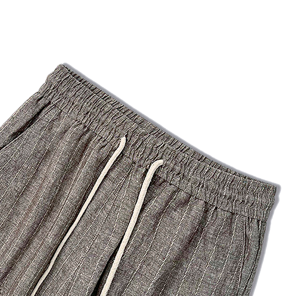 Men's Linen Trousers Cassis-12
