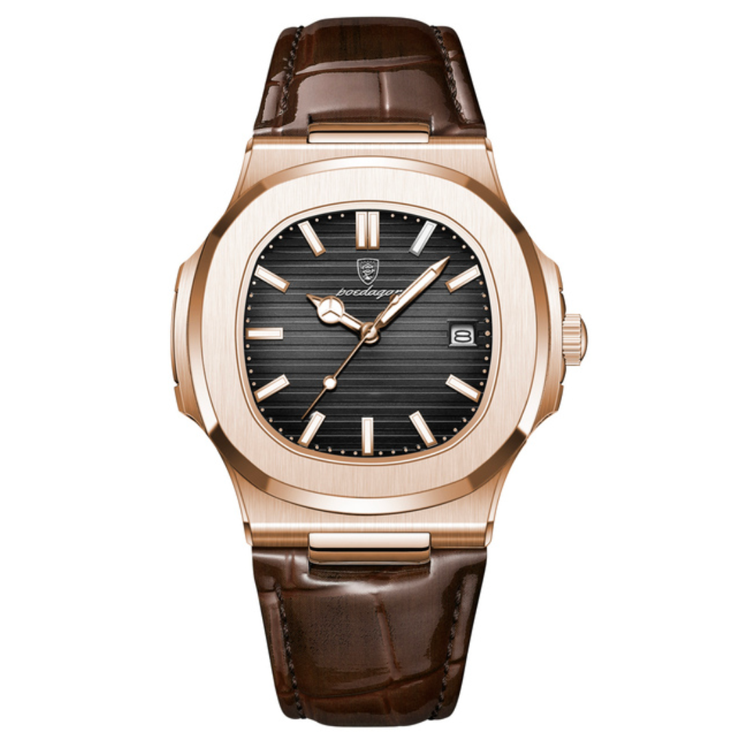 Gold Noir Men's Watch-3