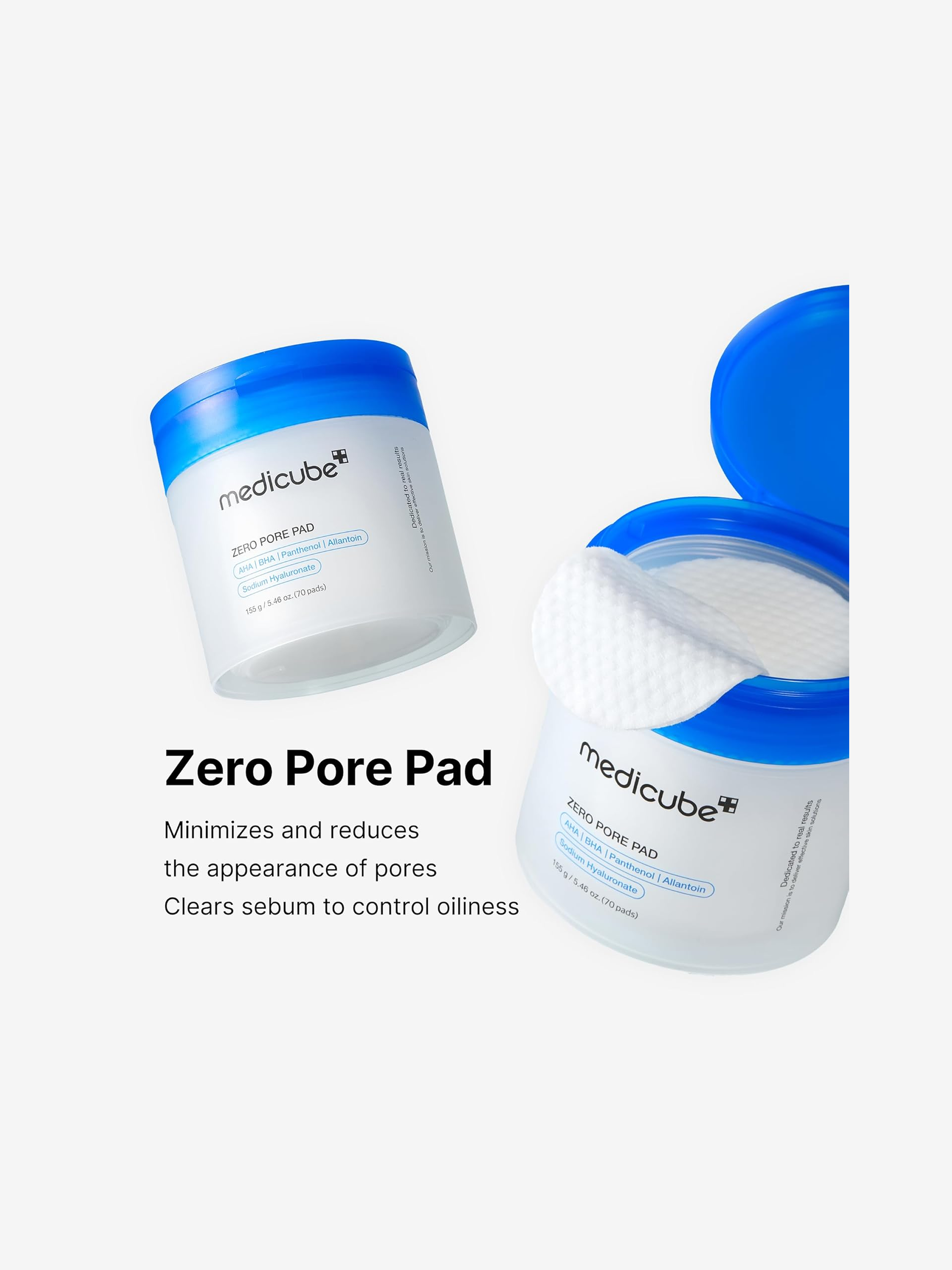 Medicube – Zero Pore Pad 2.0 – Dual‑Textured Exfoliating Pads-2