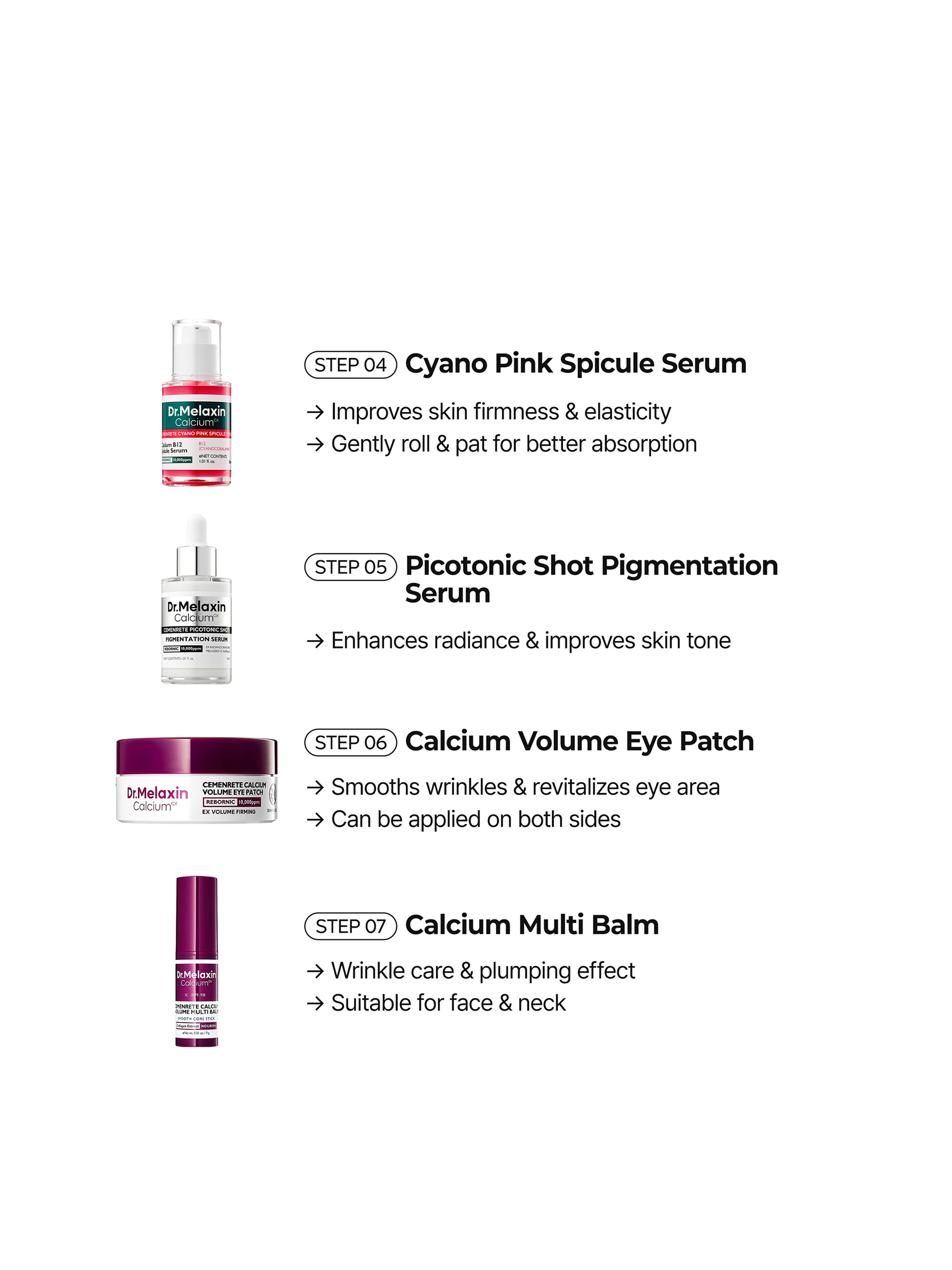 [Dr.Melaxin Official] 7-Piece Collagen Boost Firming Set – Best Value Bundle for Lifted & Glowy Skin-3