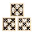 Jogo da Velha Montessori em Madeira – Brinquedo Educativo de Raciocínio para Crianças – Compre 2 Leve 3