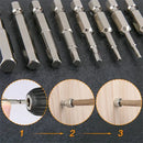 Kit Completo Brocas Hexagonal Magnética 7 Peças