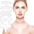 Kit com 11 Adesivos para Rugas e Linhas de Expressão Reutilizável - Facial, Pescoço e Colo