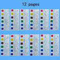 Livro de Colorir Infantil com Aquarela – 12 Páginas Educativas para Pintura e Diversão - Compre 1 Leve 2