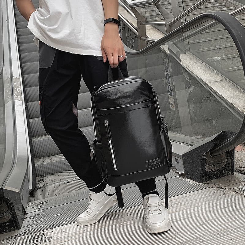 Venice Premium Leather Executive Backpack-3