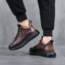 Tênis Masculino Elegance 3D de Couro