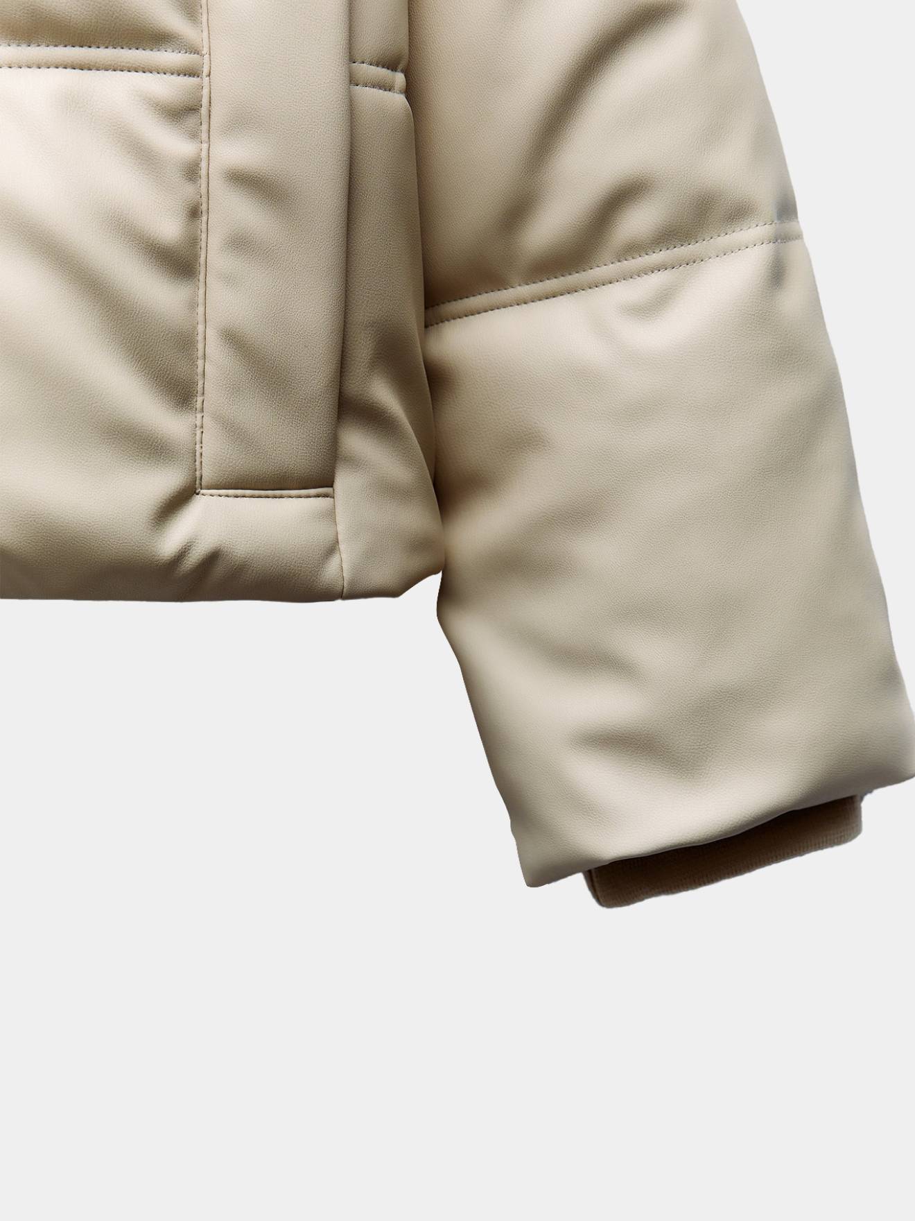 Women’s Black Puffer Jacket-7