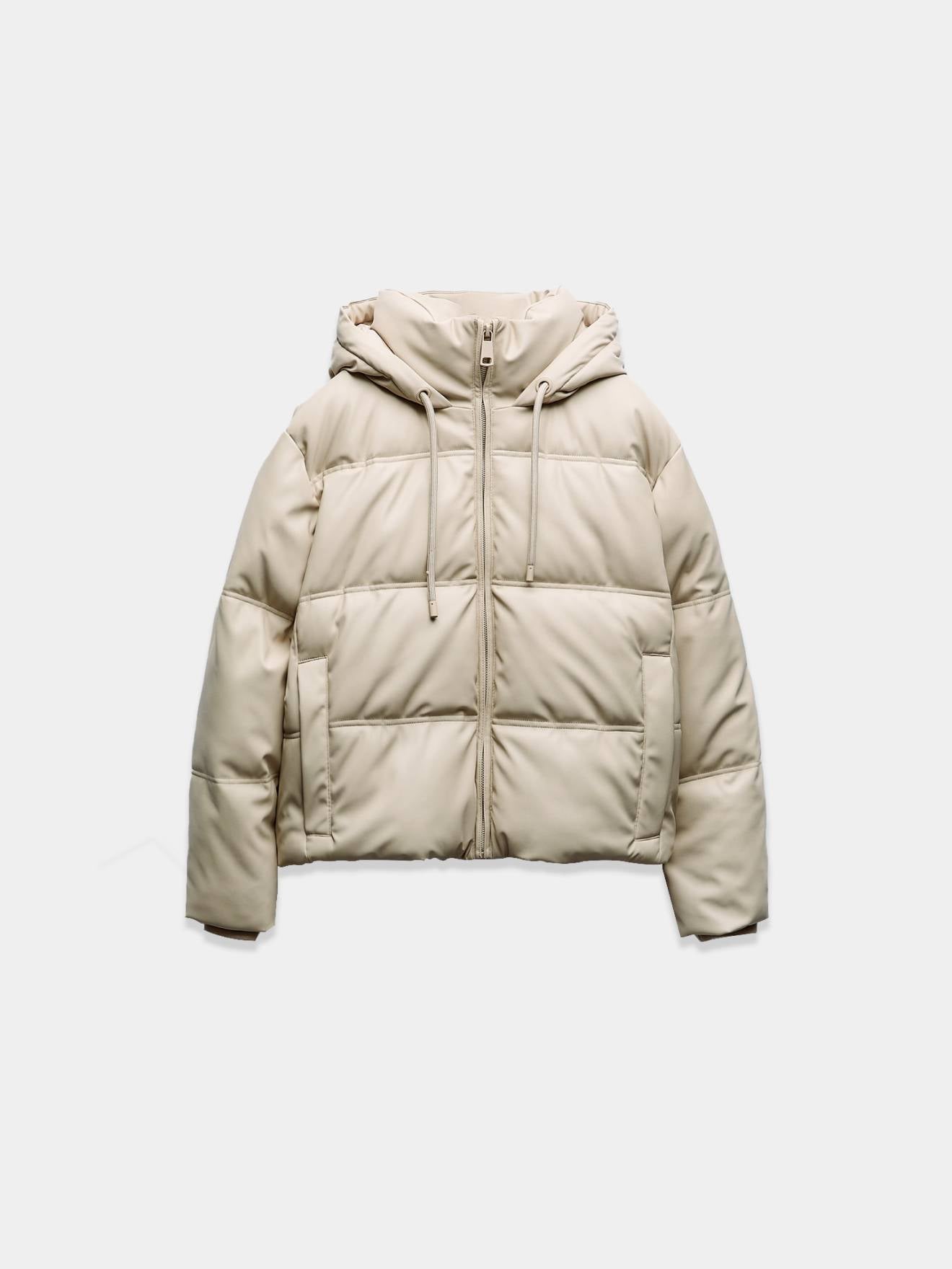 Women’s Black Puffer Jacket-4