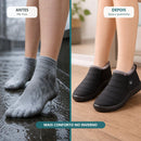 Bota Feminina Impermeável com Forro de Pelúcia - Confortável e Quente para Inverno