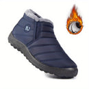 Bota Feminina Impermeável com Forro de Pelúcia - Confortável e Quente para Inverno