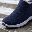 Bota Feminina Impermeável com Pelúcia - Antiderrapante e Quente para Neve e Frio Intenso