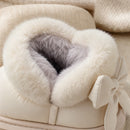 Bota Feminina de Tornozelo com Pelúcia - Confortável e Quente para Inverno