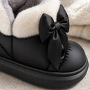 Bota Feminina de Tornozelo com Pelúcia - Confortável e Quente para Inverno