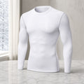 Camiseta Térmica Masculina Manga Longa - Slim Fit, Secagem Rápida e Elástica para Inverno