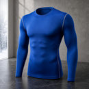 Camiseta Térmica Masculina Manga Longa - Slim Fit, Secagem Rápida e Elástica para Inverno