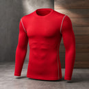 Camiseta Térmica Masculina Manga Longa - Slim Fit, Secagem Rápida e Elástica para Inverno