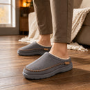 Chinelo de Casa Masculino Felpudo - Macio, Antiderrapante e Quente para Inverno