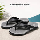 Chinelo Masculino Massageador de EVA – Sola Anatômica, Antiderrapante e Leve