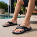 Chinelo Masculino Massageador de EVA – Sola Anatômica, Antiderrapante e Leve