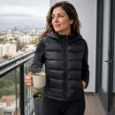 Jaqueta Feminina Leve com Capuz e Zíper - Quente, Esportiva e Confortável para Inverno