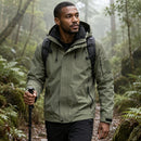 Jaqueta Masculina Softshell Impermeável com Capuz - Outdoor, Leve e Resistente para Trilha e Camping