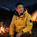 Jaqueta Masculina Softshell Impermeável com Capuz - Outdoor, Leve e Resistente para Trilha e Camping