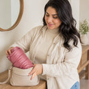 Jaqueta Puffer Feminina com Capuz - Ultra Leve, Embalável e Plus Size até 7XL para Inverno