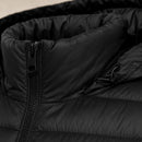 Jaqueta Puffer Feminina Impermeável com Touca Removível - Bobojaco Quente para Inverno