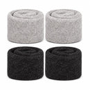Meias Térmicas de Lã Merino Unissex - Grossas, Quentes e Confortáveis para Inverno e Neve (Compre 2 Leve 4 Pares)