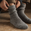 Meias Térmicas de Lã Merino Unissex - Grossas, Quentes e Confortáveis para Inverno e Neve (Compre 2 Leve 4 Pares)