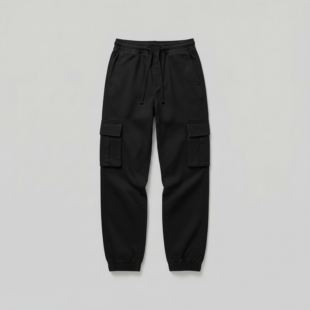 Women’s Cargo Utility Trousers-2