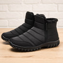 Tênis Masculino Bota de Neve com Zíper - Impermeável, Antiderrapante e Quente para Inverno